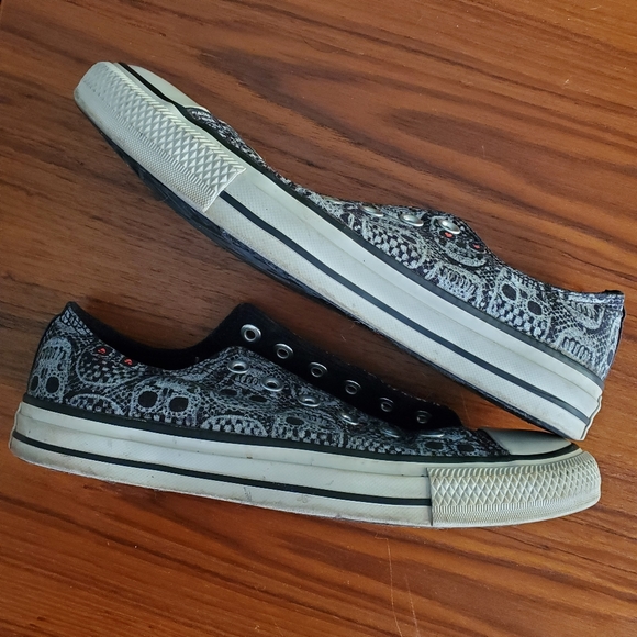 Converse chucks skulls 6 - Picture 4 of 12